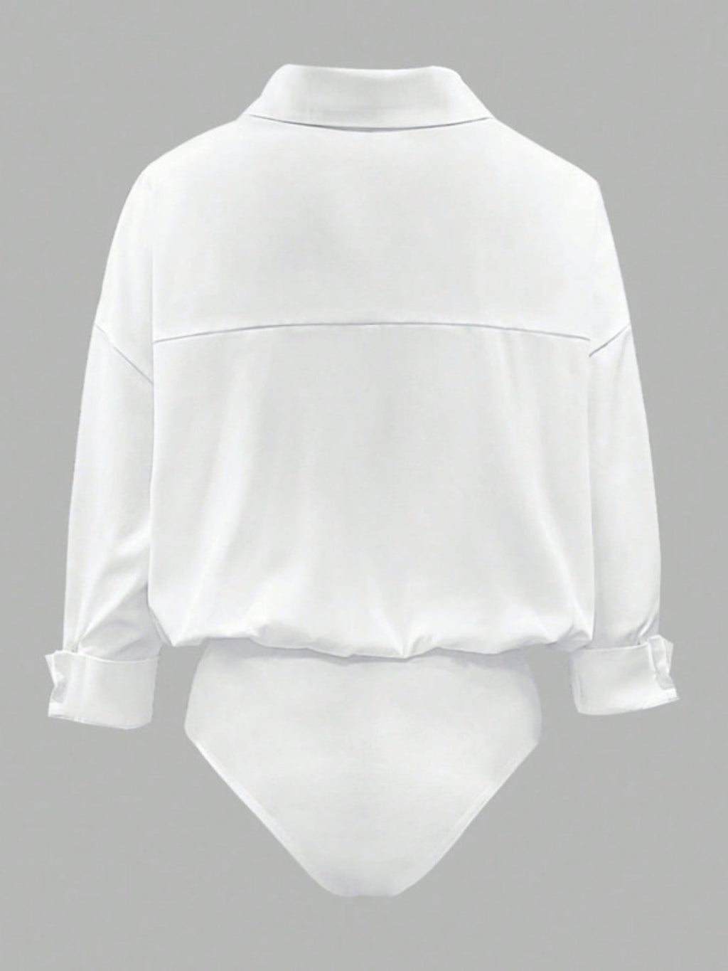 Button-Down Long Sleeve Bodysuit