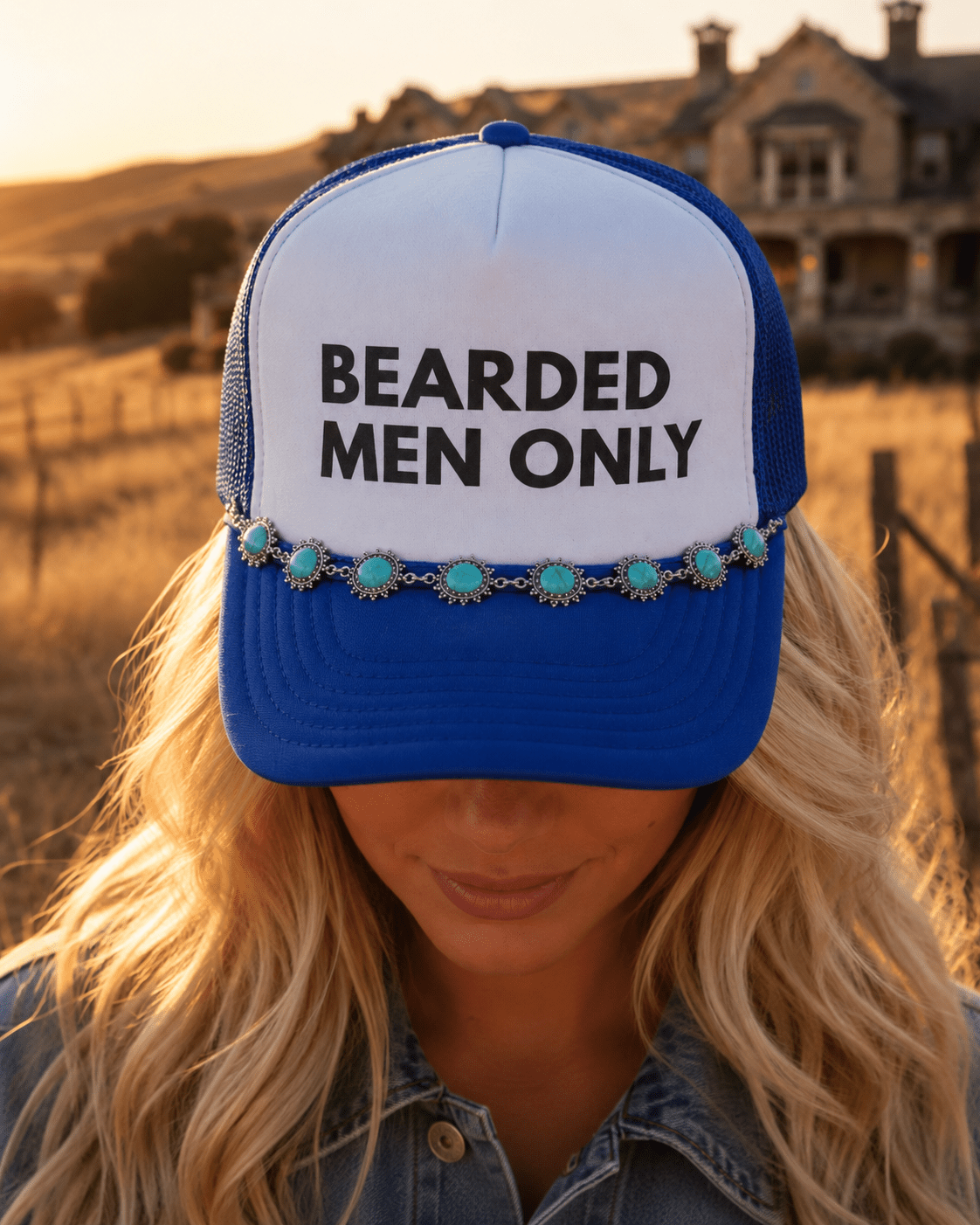 Bearded Men Only Trucker Hat