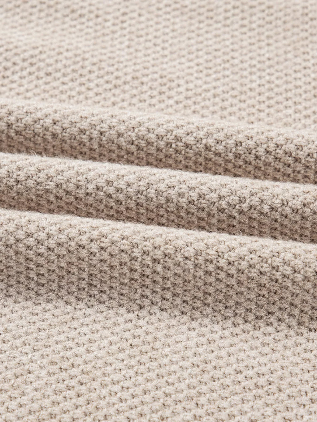 Color Block Knit Striped Sleeve Detail Casual Sweater