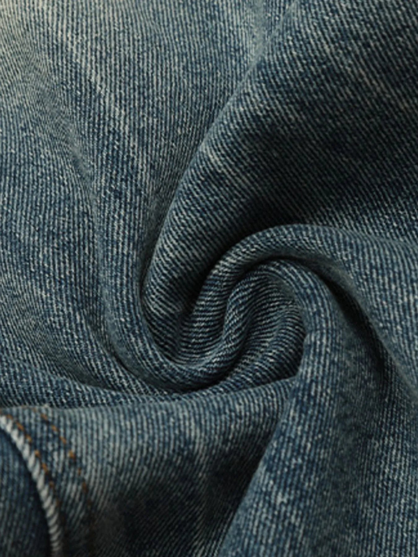 Men's Washed Wide Leg Baggy Jeans