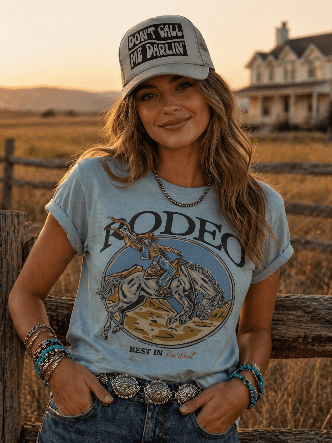 Best In The West Rodeo Graphic Tee