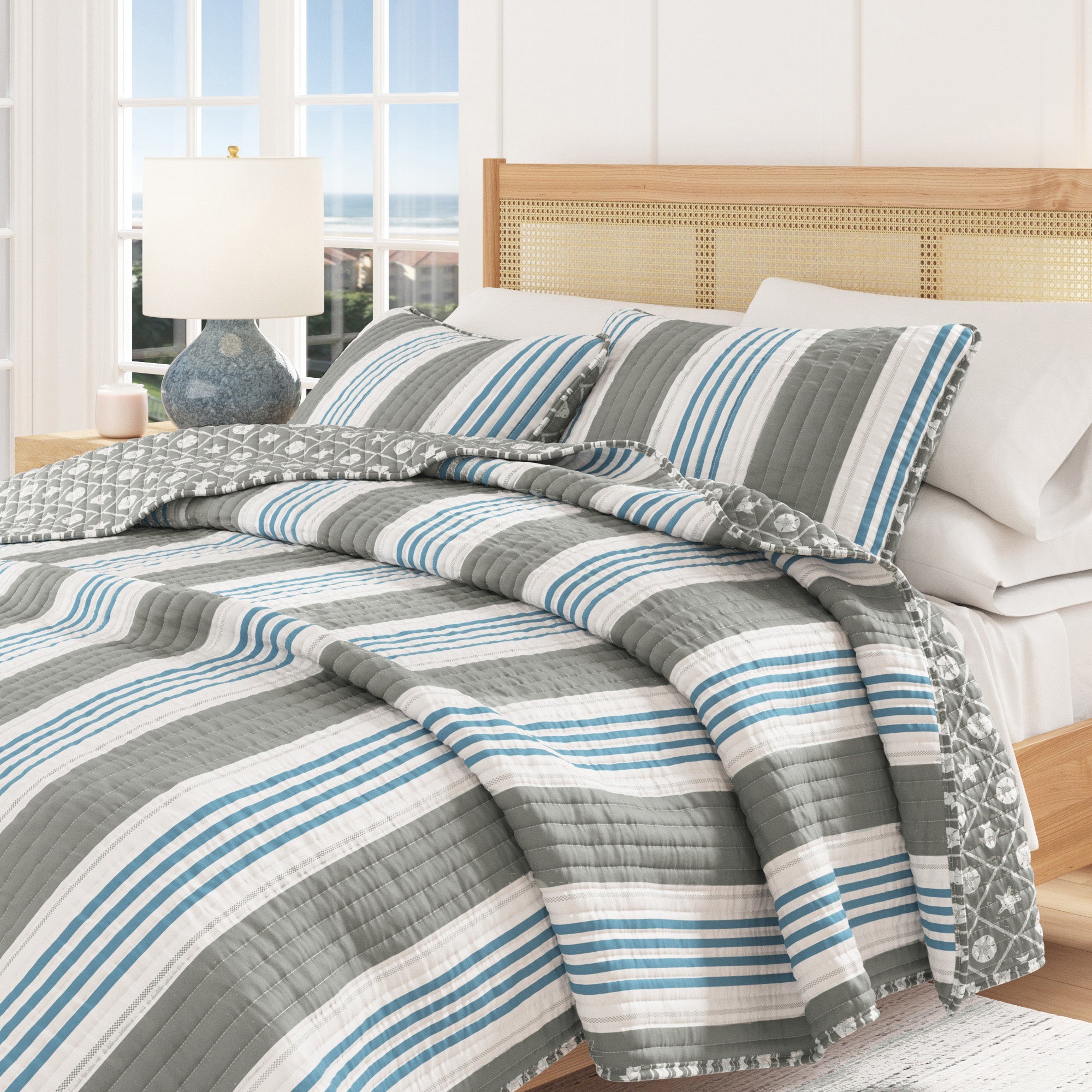 St. Croix Collection Coastal Quilt Set