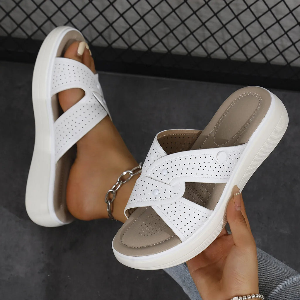 Open Toe Wedge Sandals
