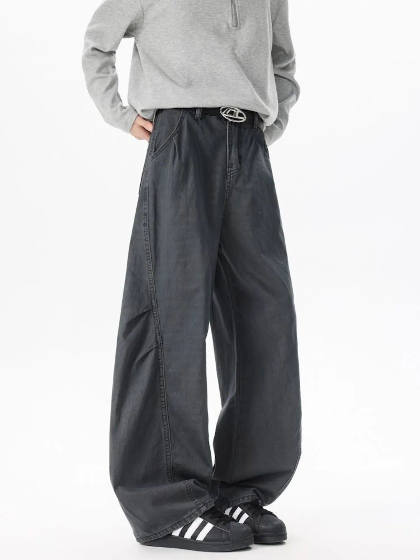 Men's Wide Leg Jeans