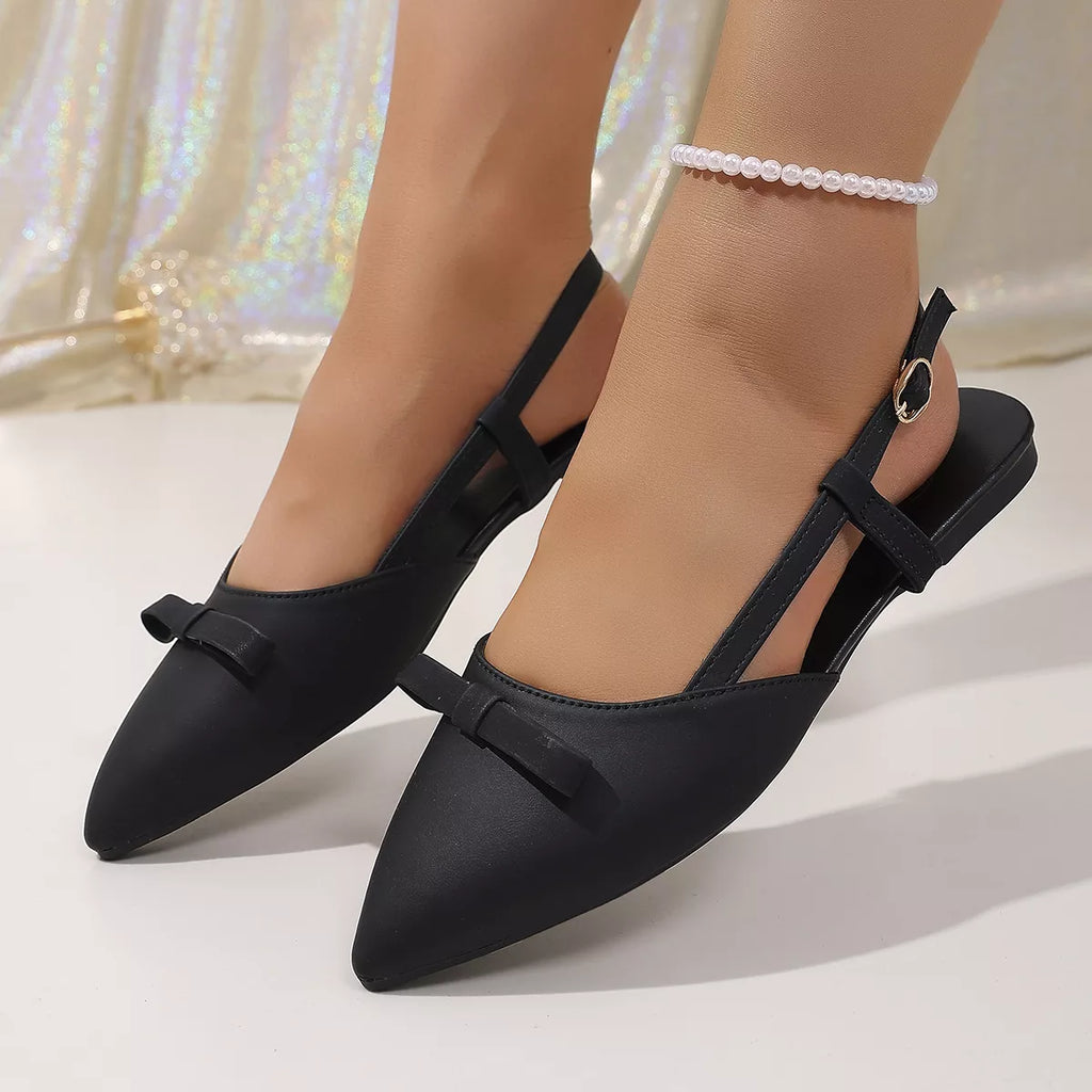 Point Toe Flats Sandals