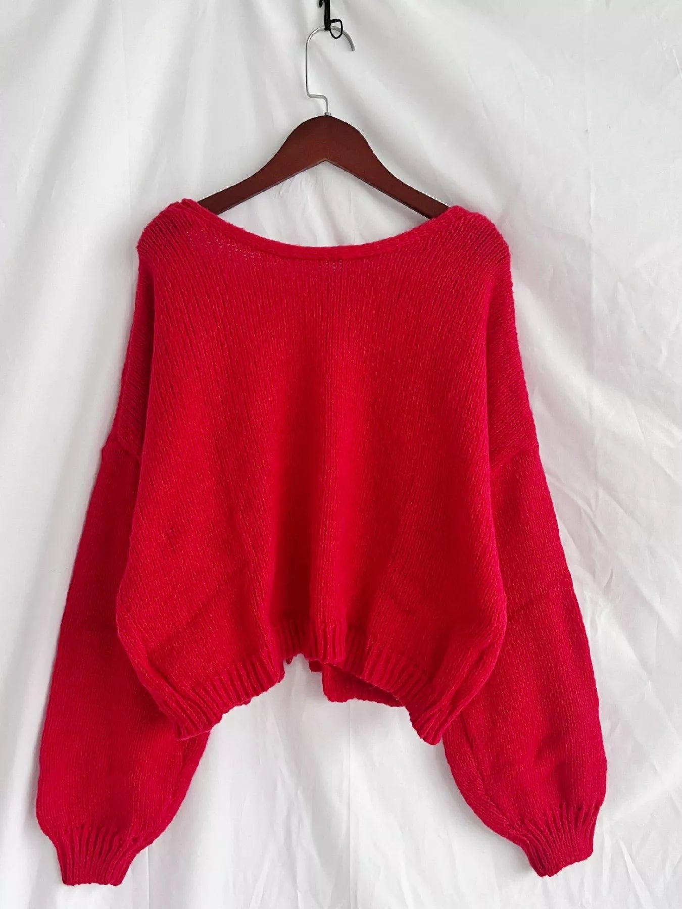 Chunky Knit Tie-Front Cardigan