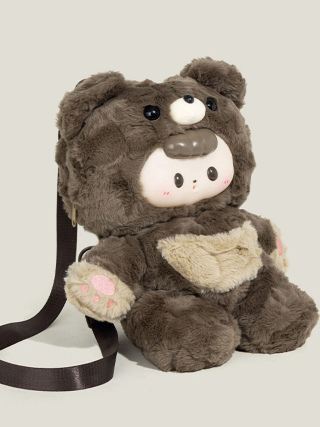 Plush Bear Backpack Bag