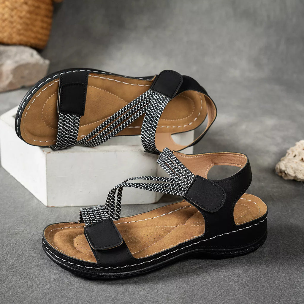 Open Toe Wedge Sandals