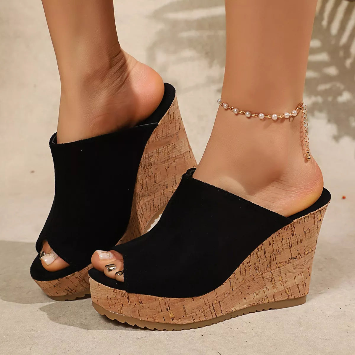 Open Toe Wedge Sandals