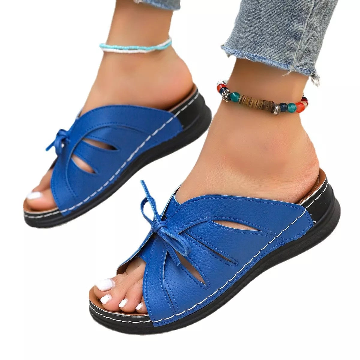 Open Toe Wedge Sandals