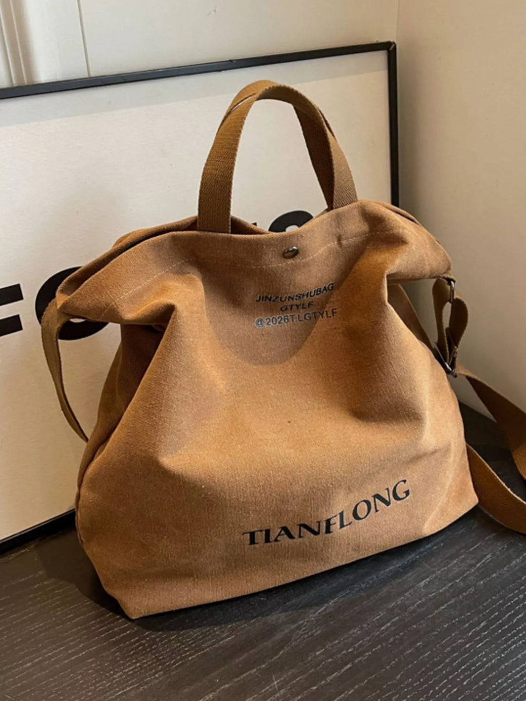 Casual Canvas Handbag