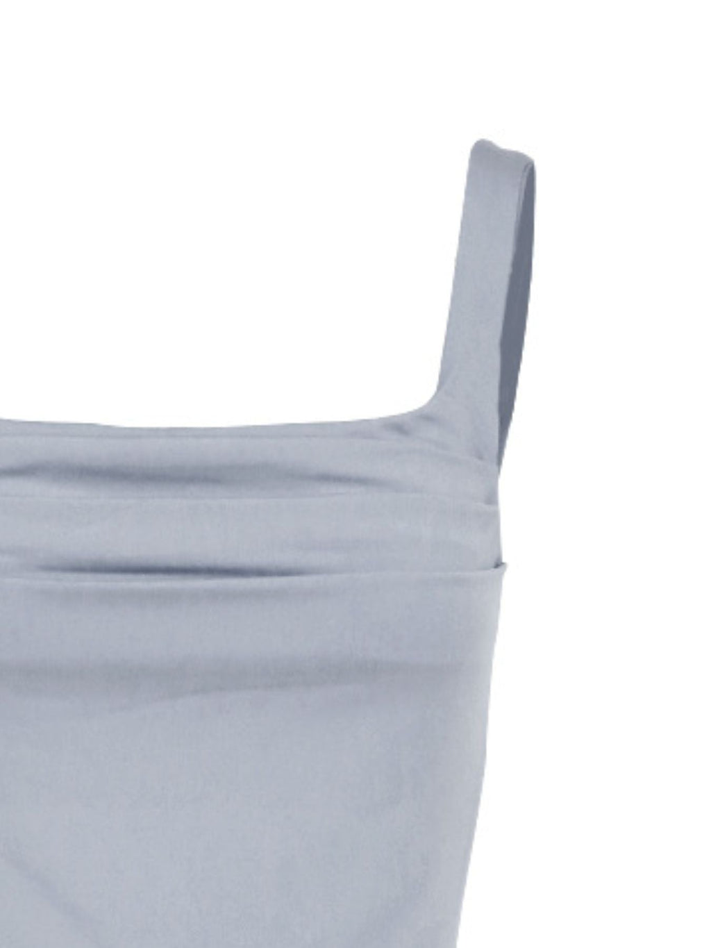 Ruched Square Neck Tank