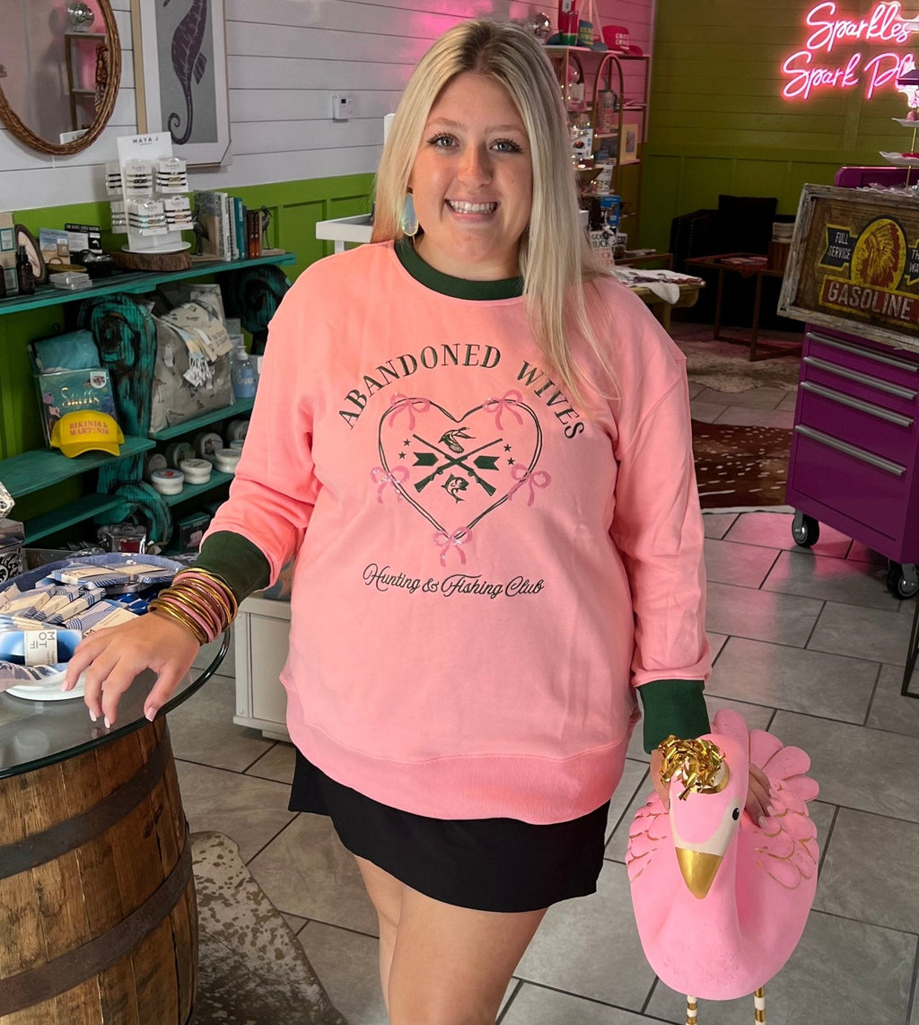 Brianna Cannon • Abandoned Wives Hunting & Fishing Club Sweatshirt