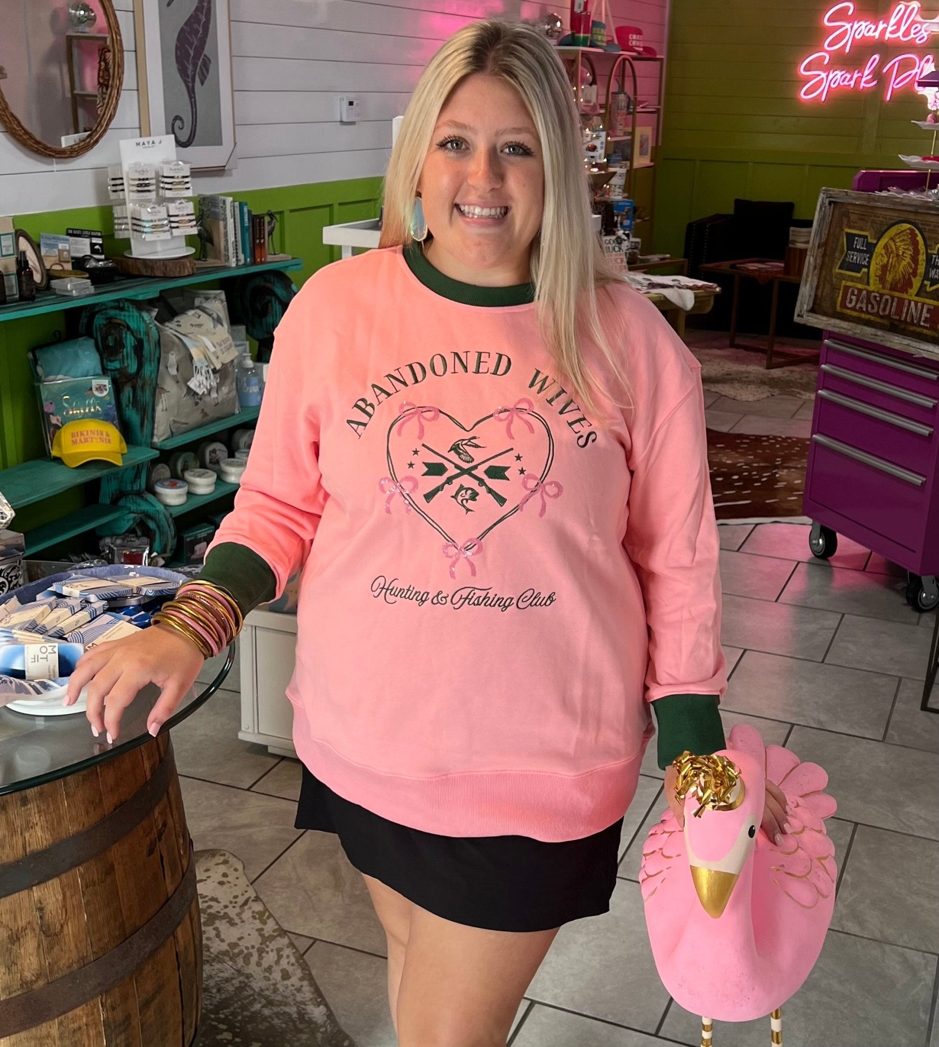Brianna Cannon • Abandoned Wives Hunting & Fishing Club Sweatshirt