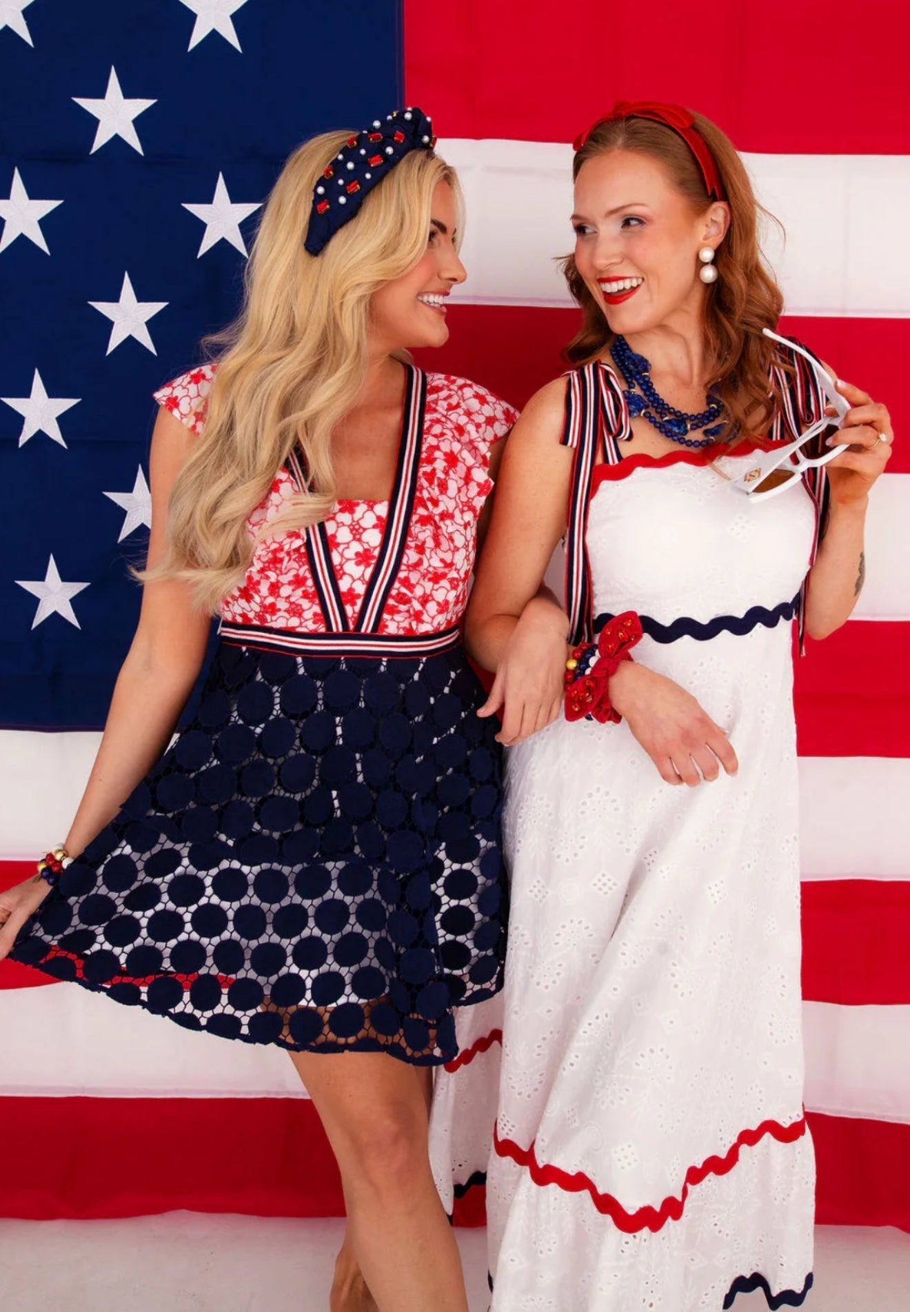 Brianna Cannon - American Beauty Eyelet Dress