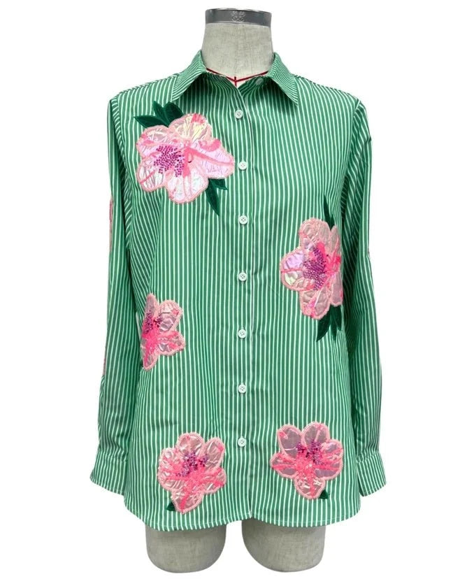 Brianna Cannon - Azalea Button Down Shirt