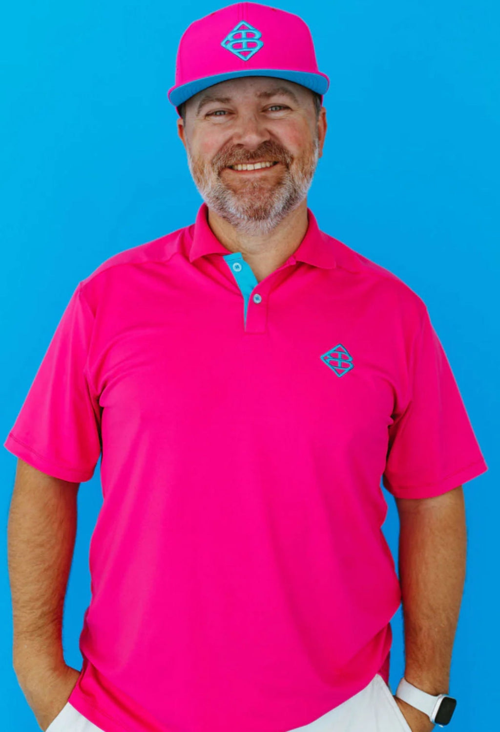 Brianna Cannon Men’s Hot Pink SnapBack Hat