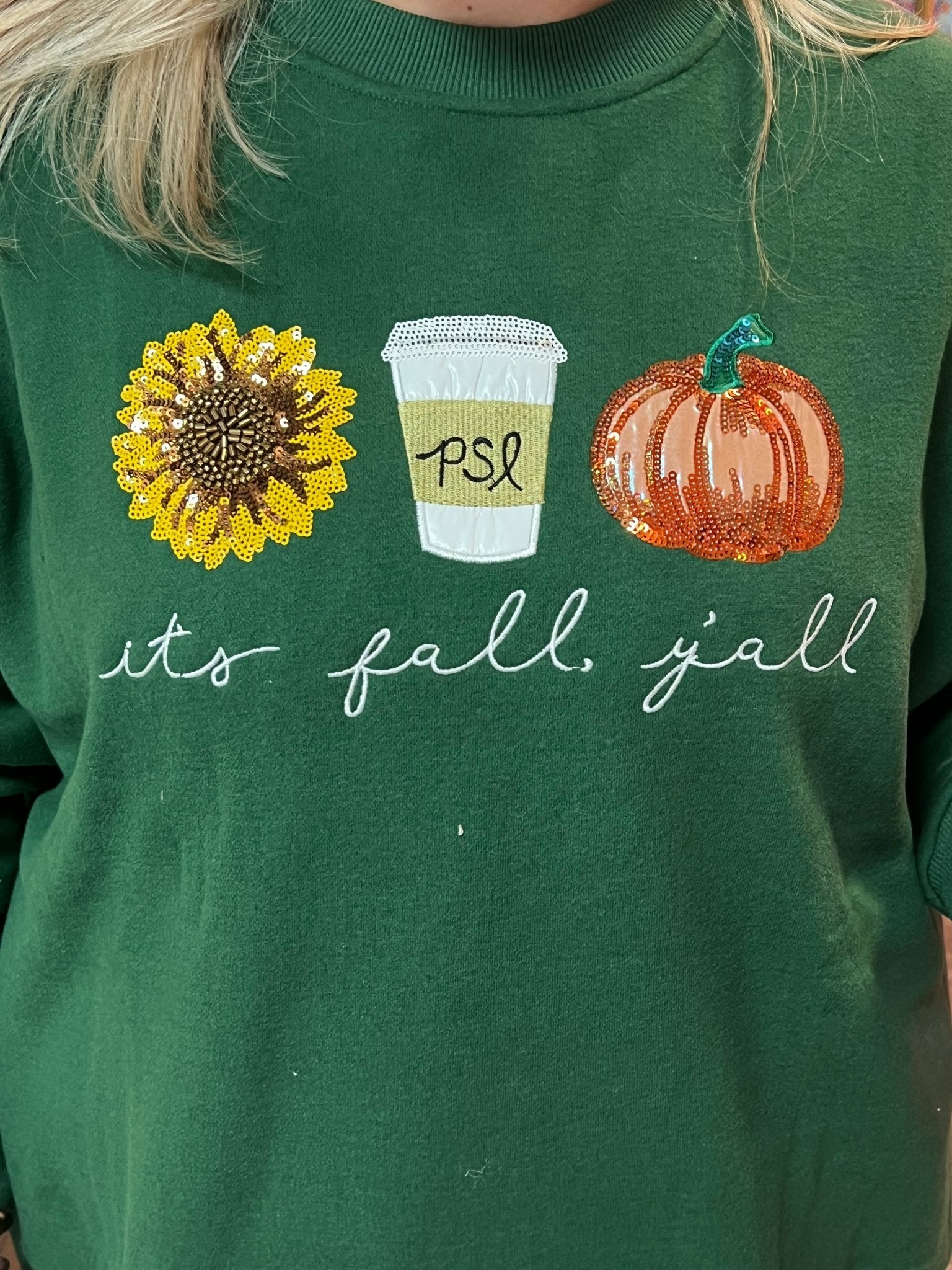 Brianna Cannon • Fall Pumpkin Spice Latte Sweatshirt