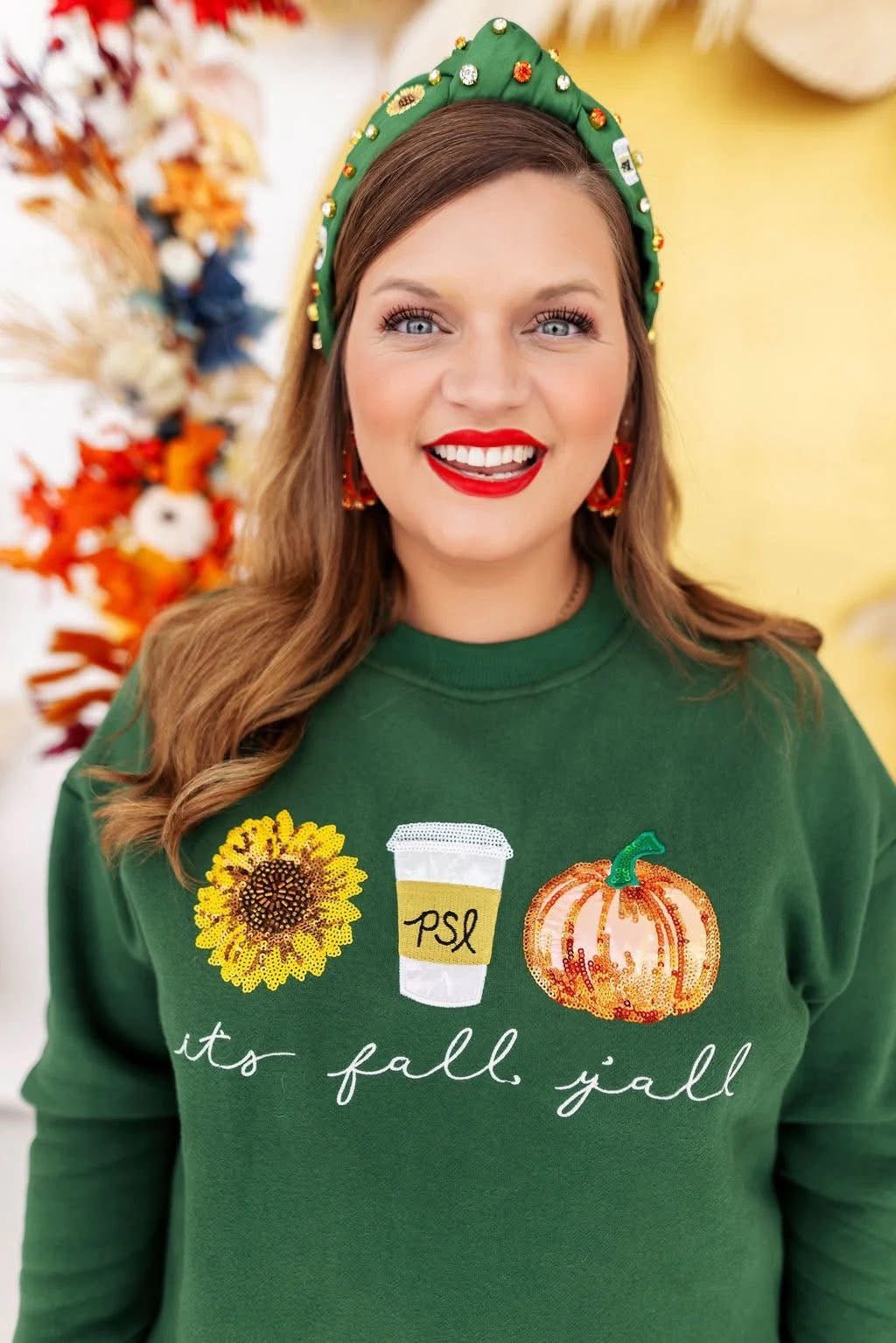 Brianna Cannon • Fall Pumpkin Spice Latte Sweatshirt