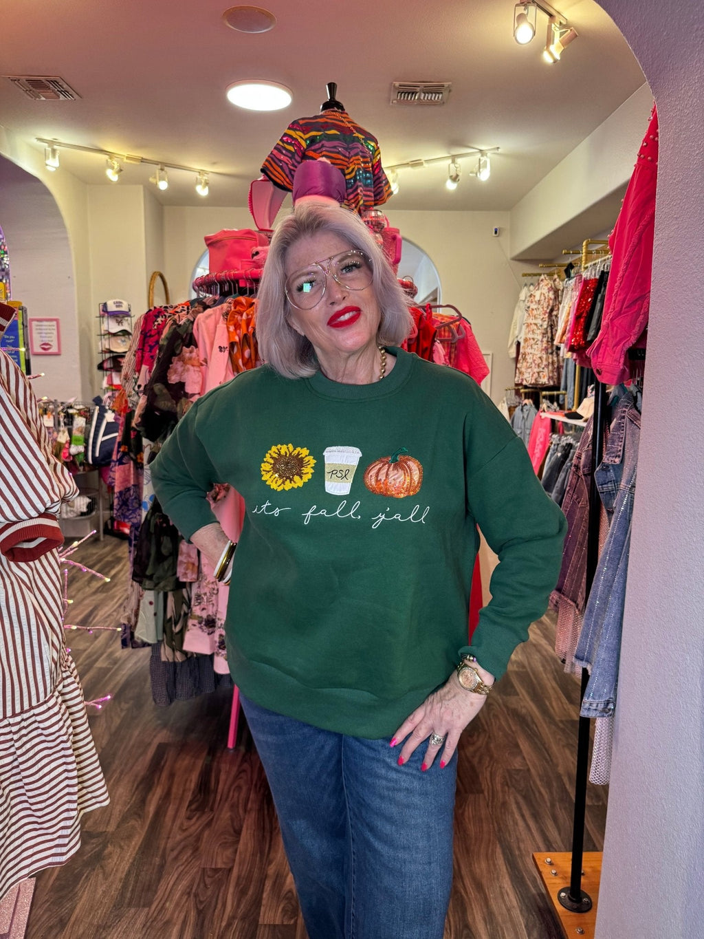 Brianna Cannon • Fall Pumpkin Spice Latte Sweatshirt