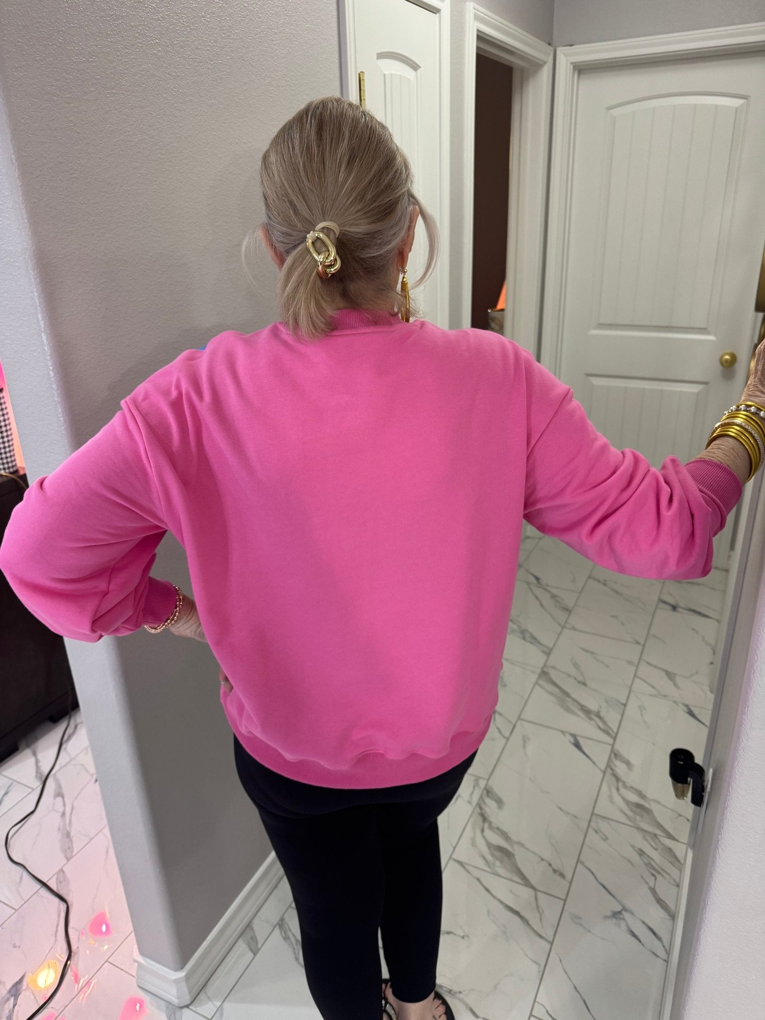 Brianna Cannon Fort Worth Stockyard Sparkle Sweatshirt