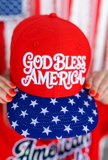 Brianna Cannon God Bless America Hat