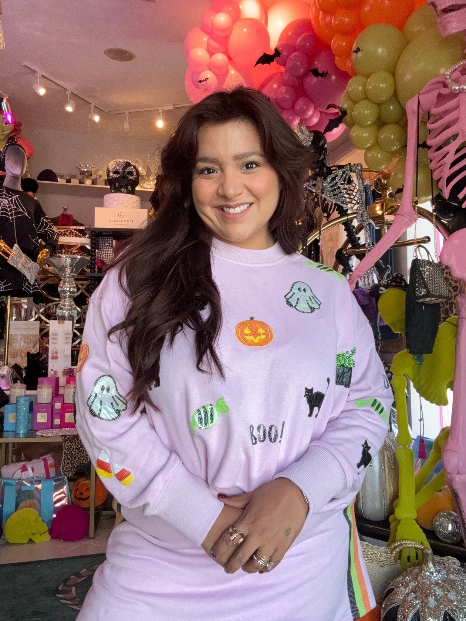 Brianna Cannon • Lavender Spooky Season Skort
