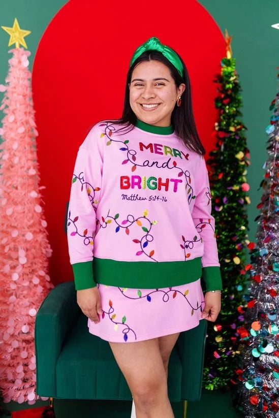 Brianna Cannon • Merry & Bright Christmas Lights Skort