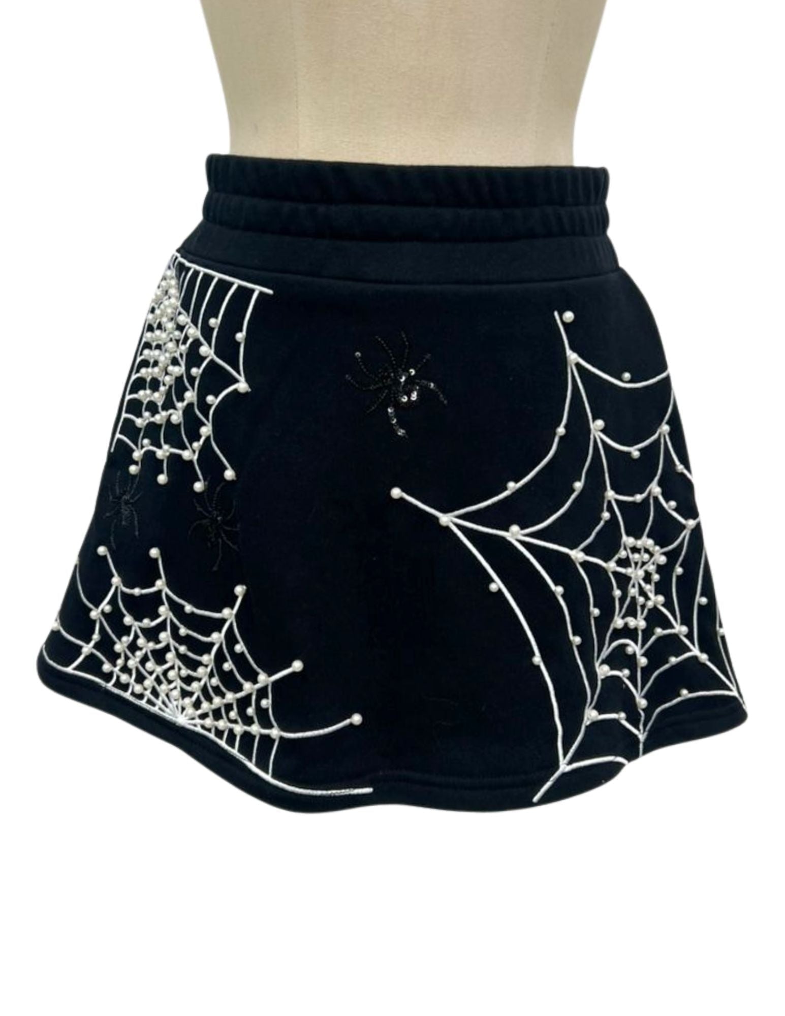 Brianna Cannon • PEARL SPIDER WEBS SKIRT/SKORT