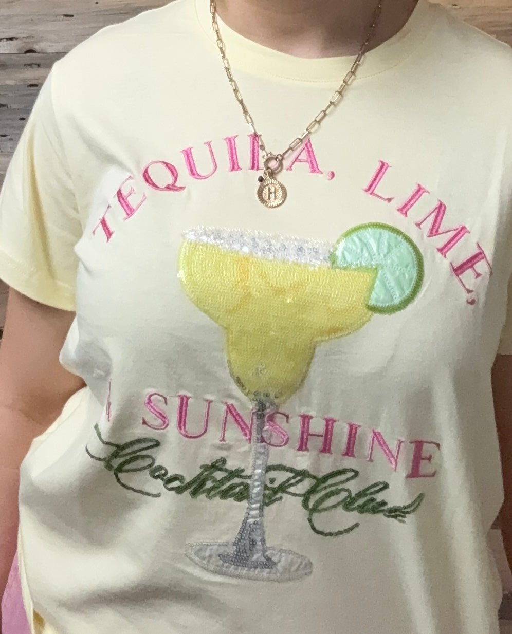 Brianna Cannon - TEQUILA, LIME & SUNSHINE COCKTAIL CLUB TEE