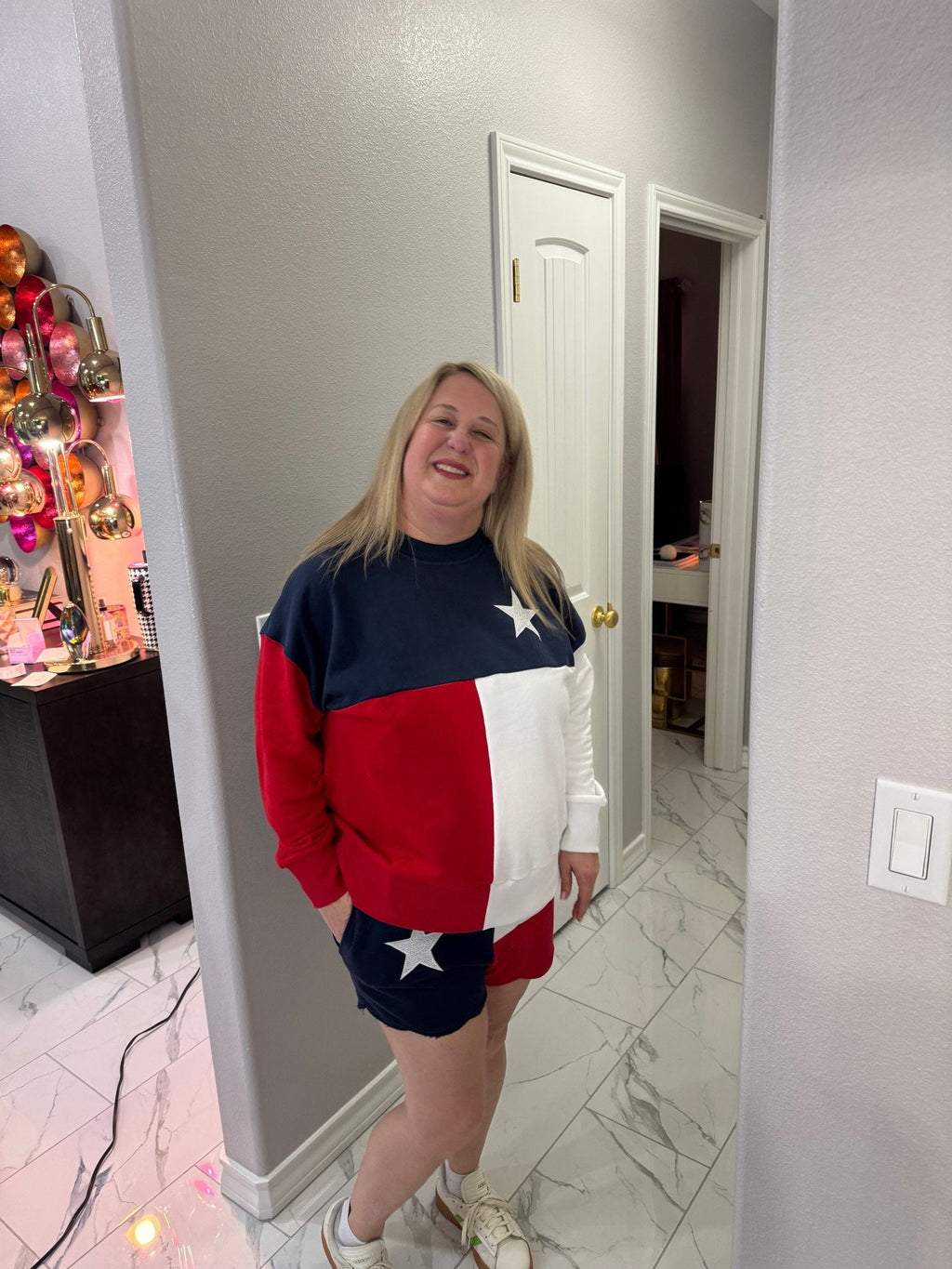 Brianna Cannon Texas Flag Sweatshirt
