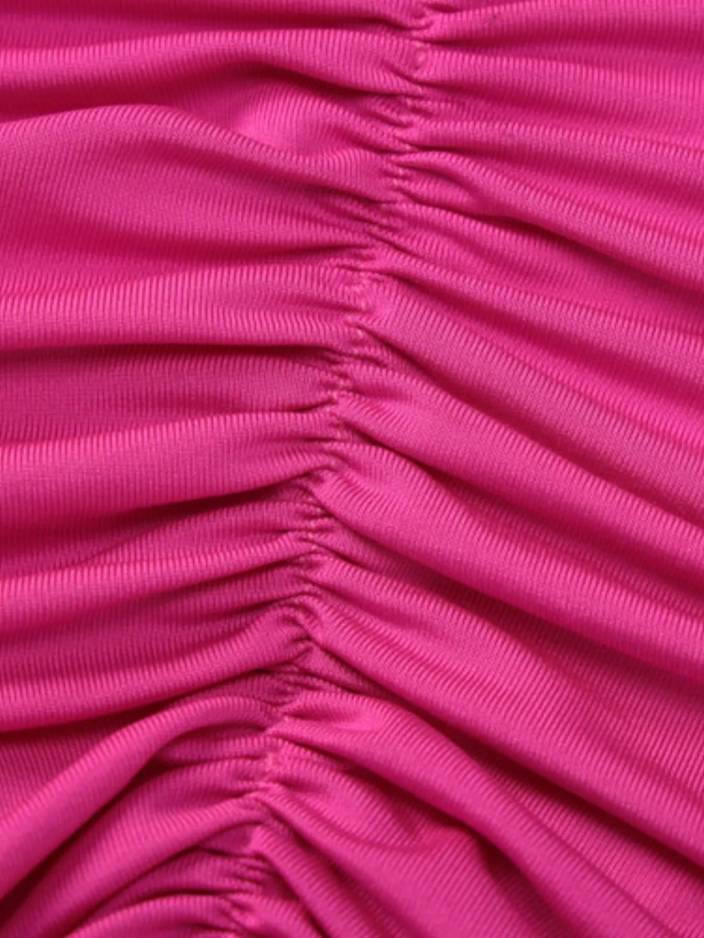 Backless One-Shoulder Ruched Bodycon Maxi Dress