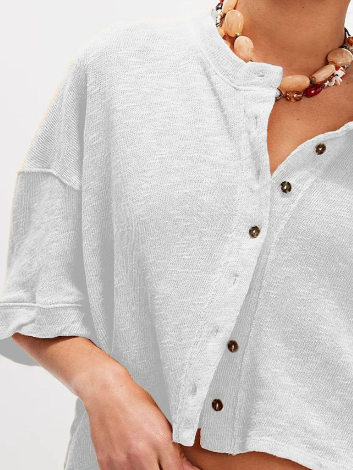 Button Down Half Sleeve Shirt