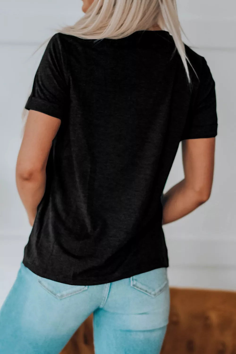 Leopard Basketball Graphic Crew Neck Tee