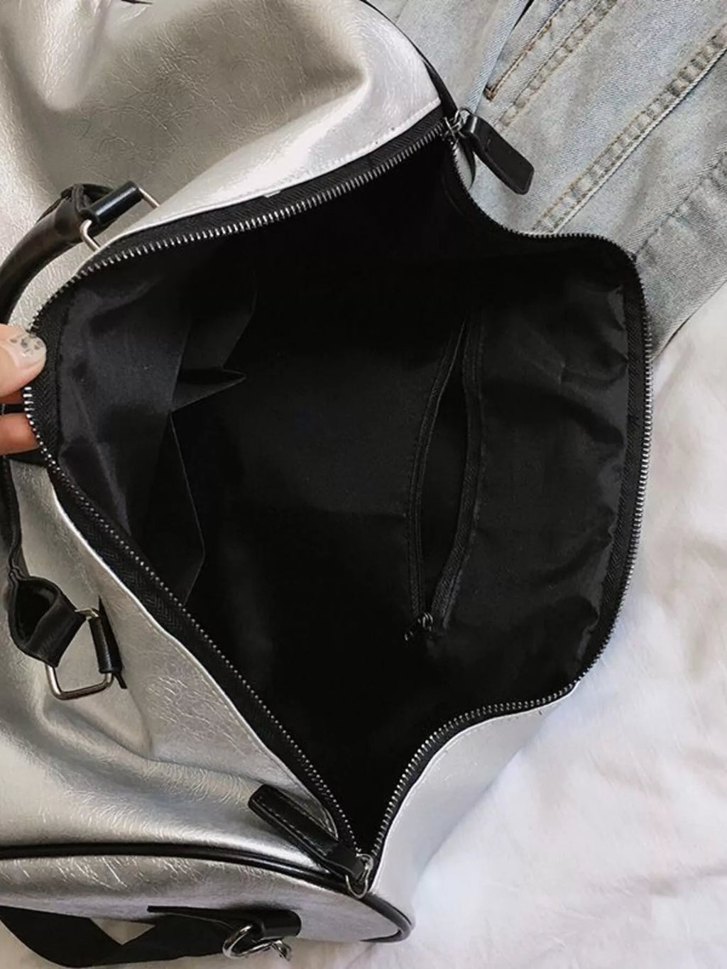PU Leather Travel Bag