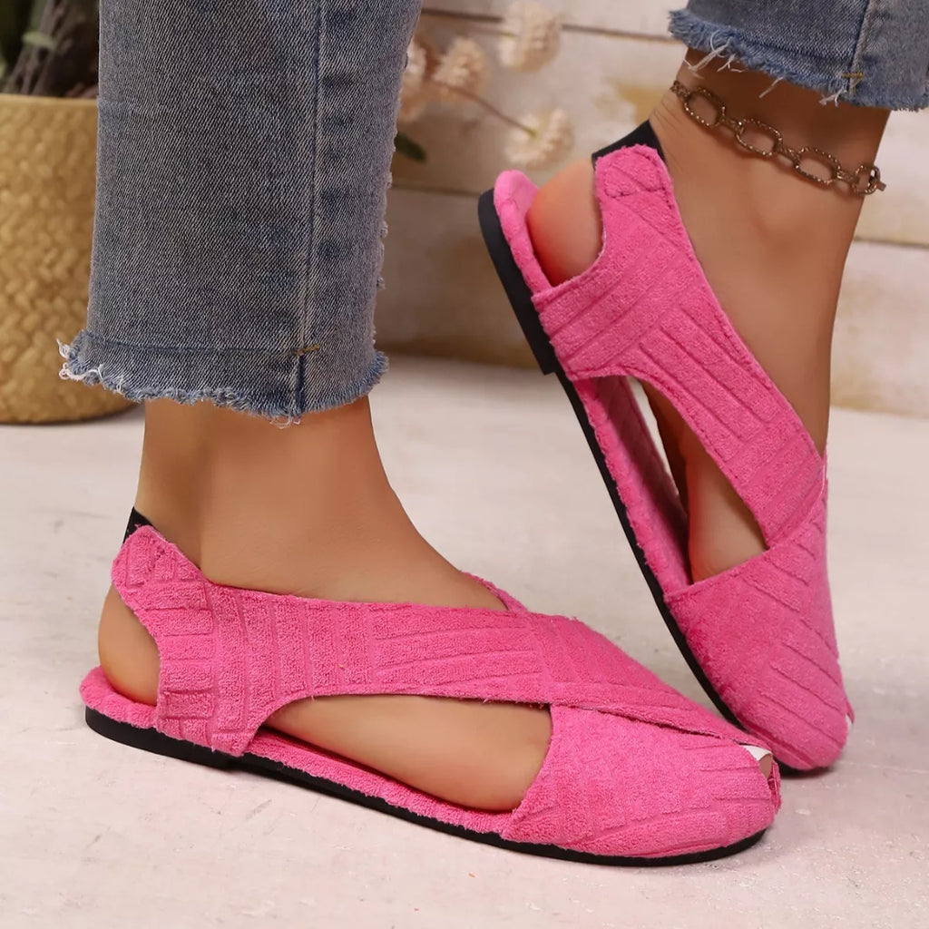 Crisscross Comfortable Fit Sandals