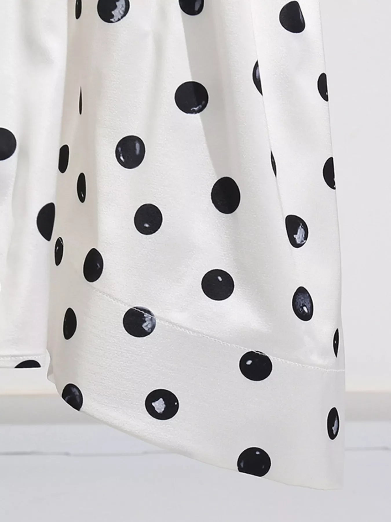 Polka Dot Ruffle Skirt