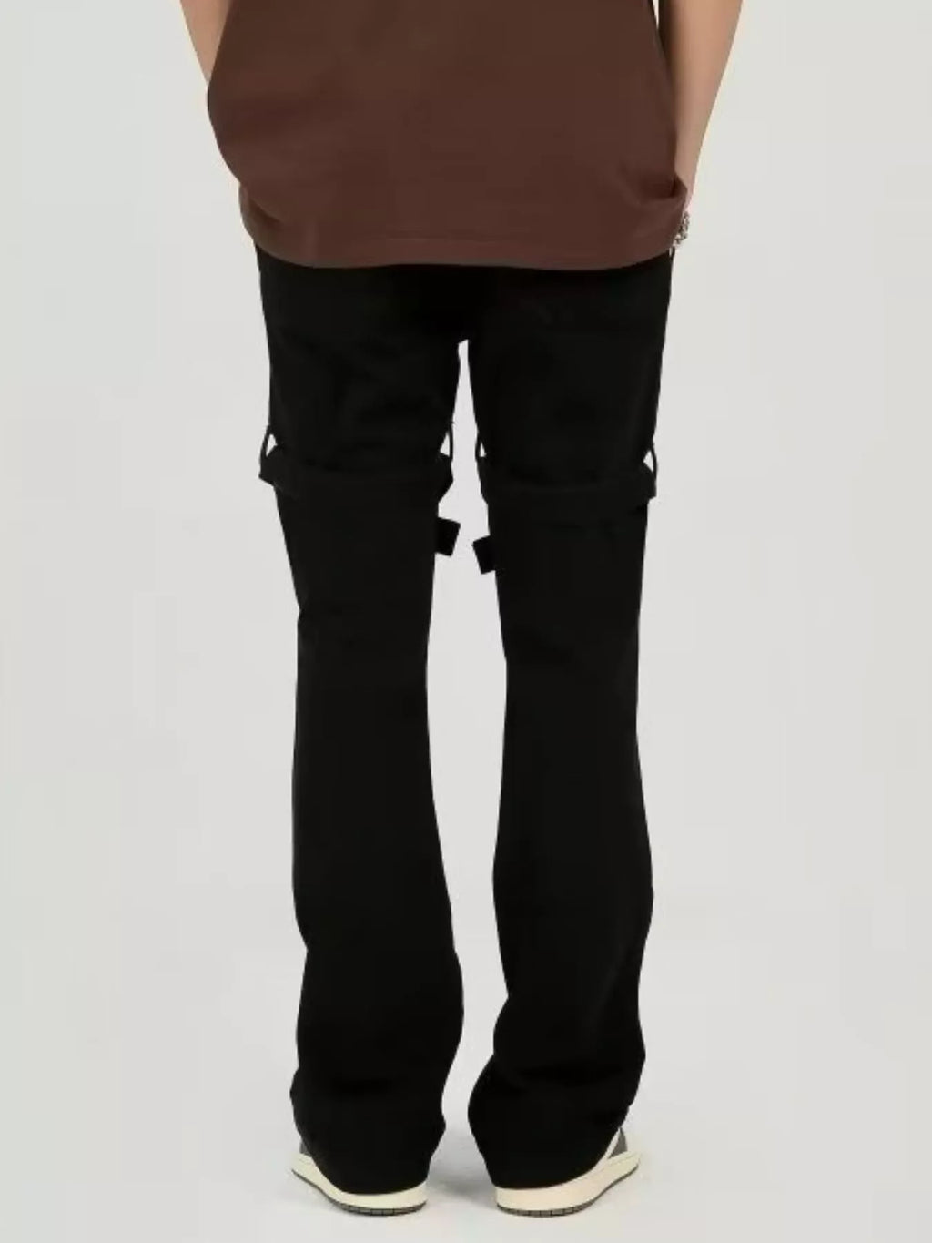 Men's Plus Size Studded Cargo Jeans