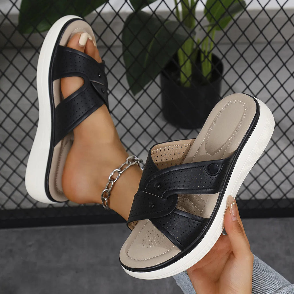 Open Toe Wedge Sandals
