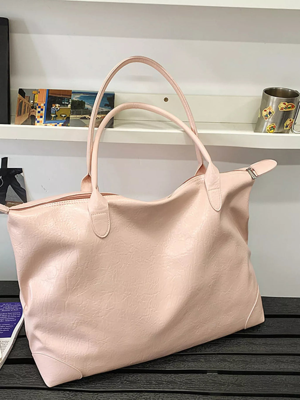 PU Leather Travel Bag