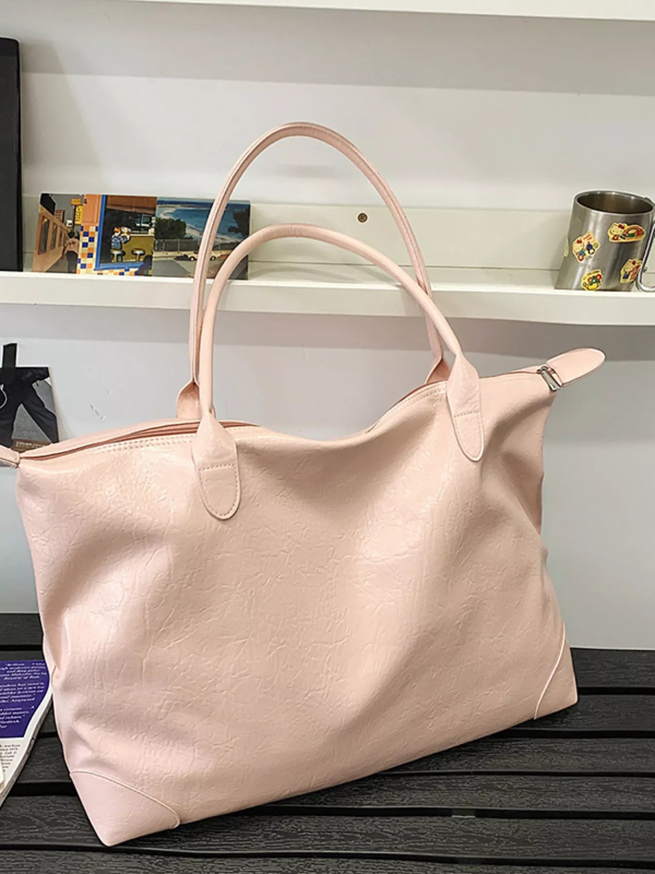 PU Leather Travel Bag