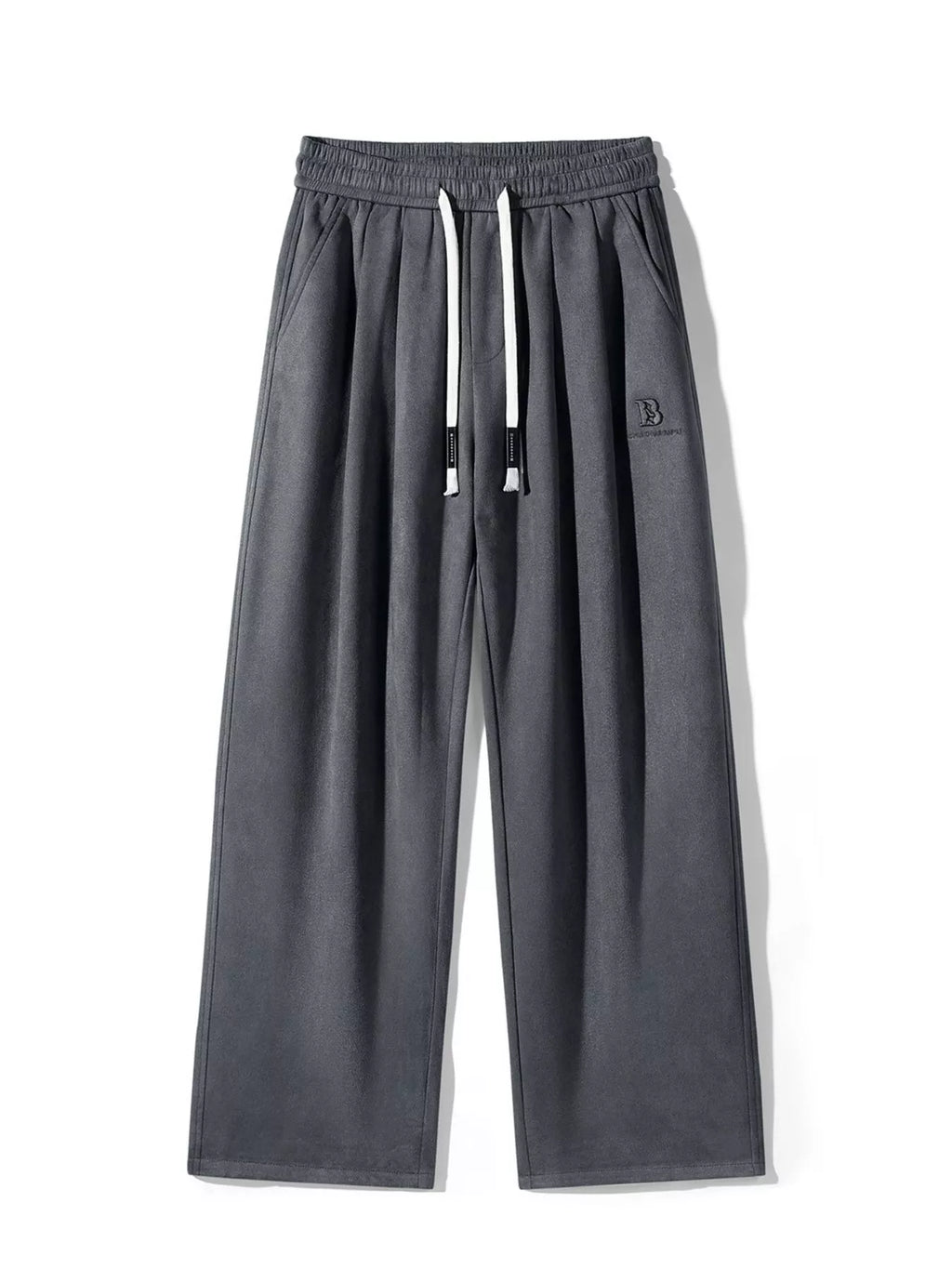 Men's Plus Size Casual Loose-Fit Drawstring Pants