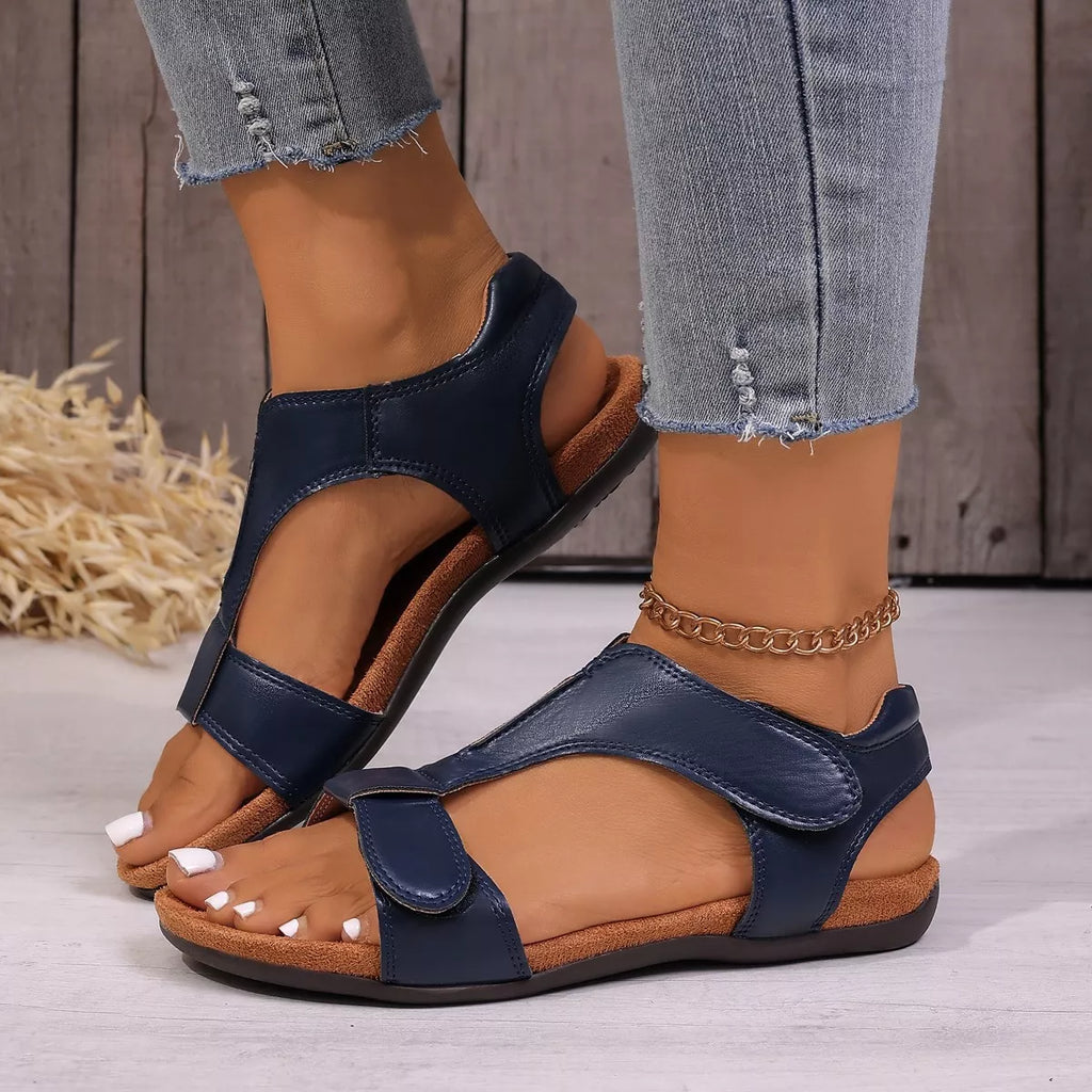Open Toe Flats Sandals