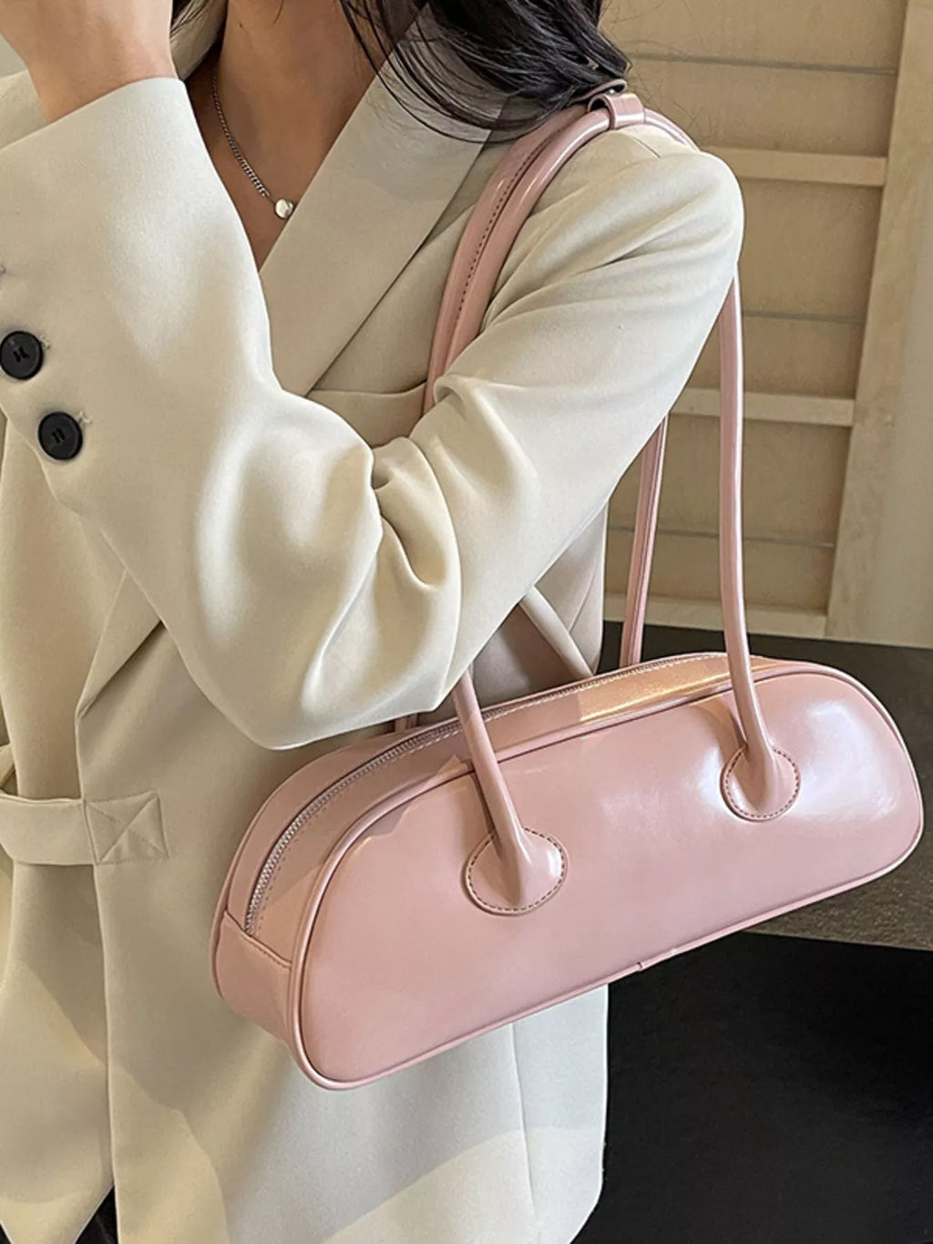 PU Leather Shoulder Bag