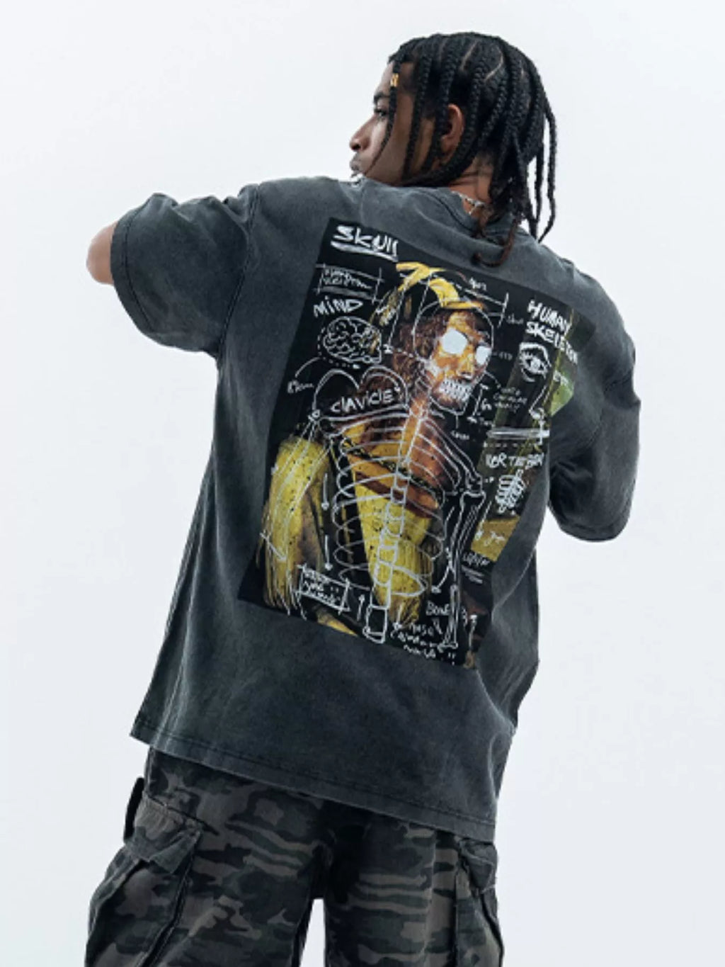 Men's Round Neck Oversized T-Shirt