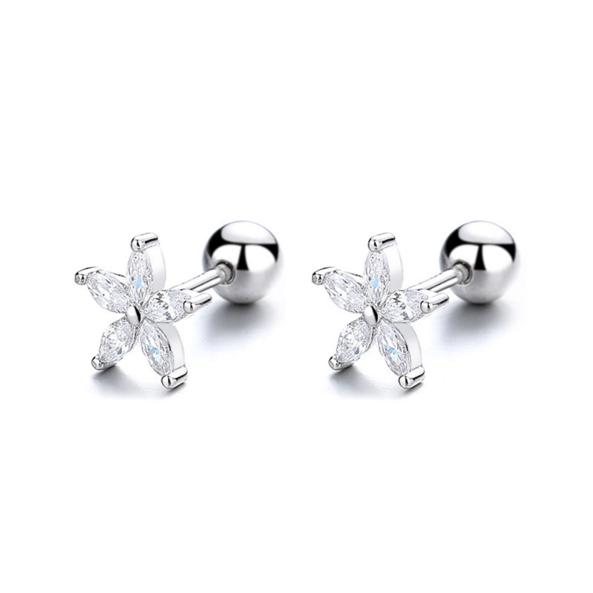 Flower Stud Earrings