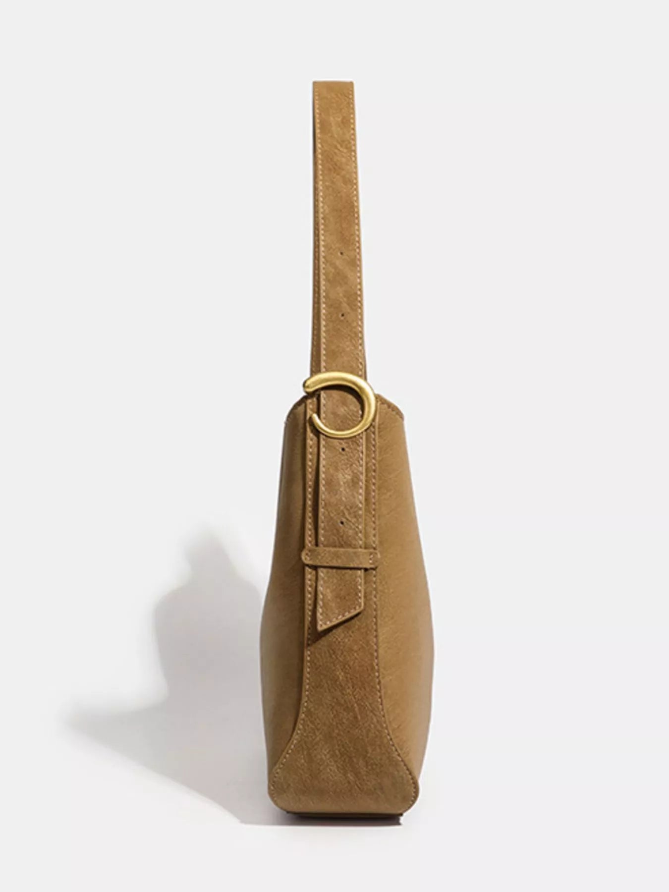 Casual Faux Leather Shoulder Bag
