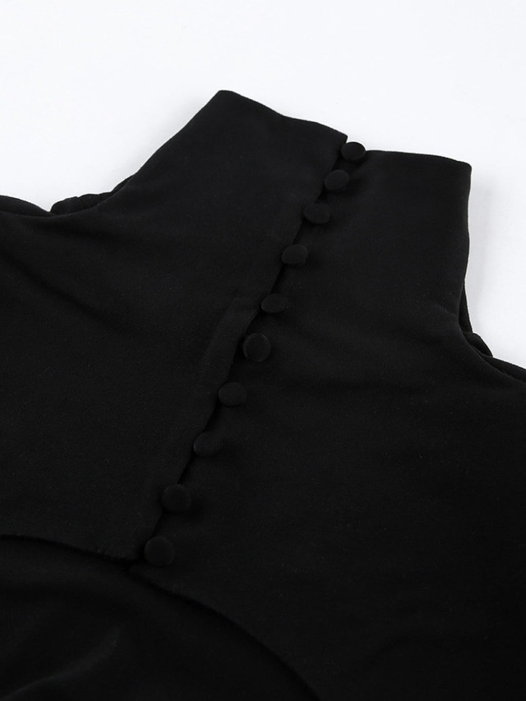 Backless Turtleneck Long Sleeve Bodycon Maxi Dress