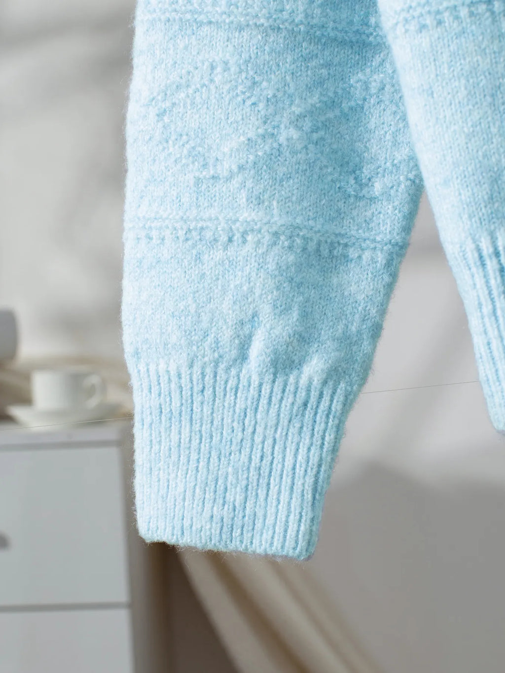 Round Neck Long Sleeve Sweater