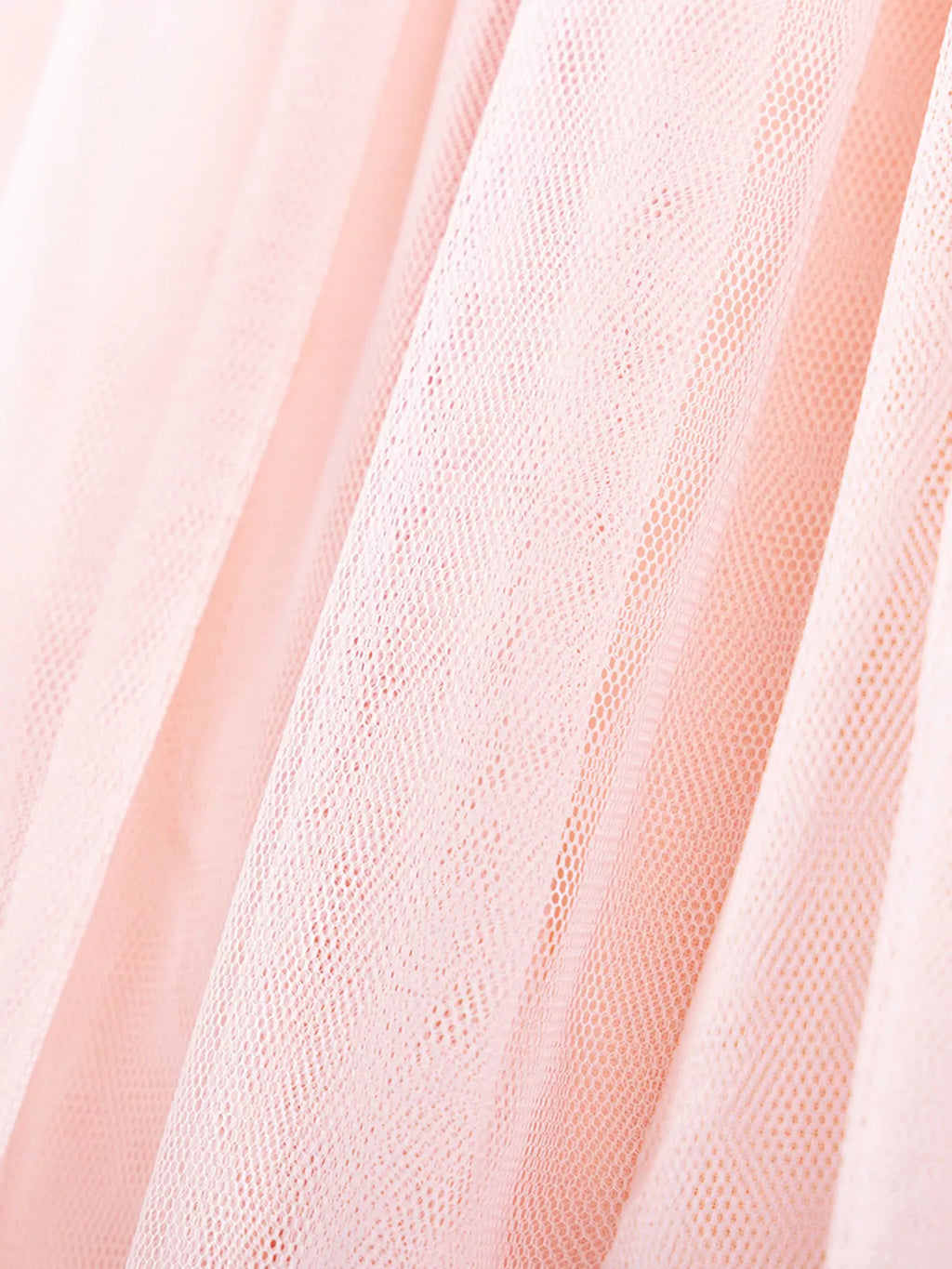 Children's Flower Round Neck Tulle Dress